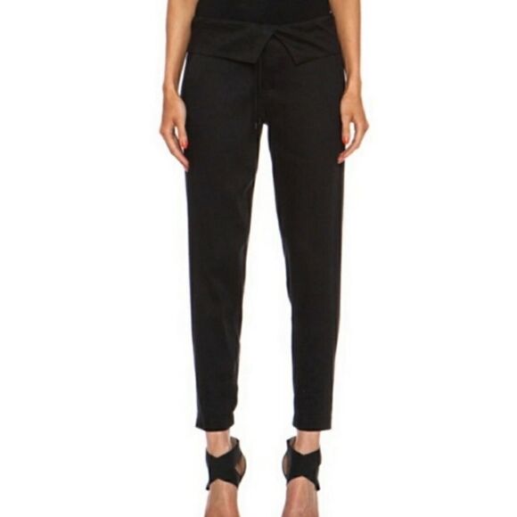 Vince High Rise Linen Blend Pants - Picture 1 of 8